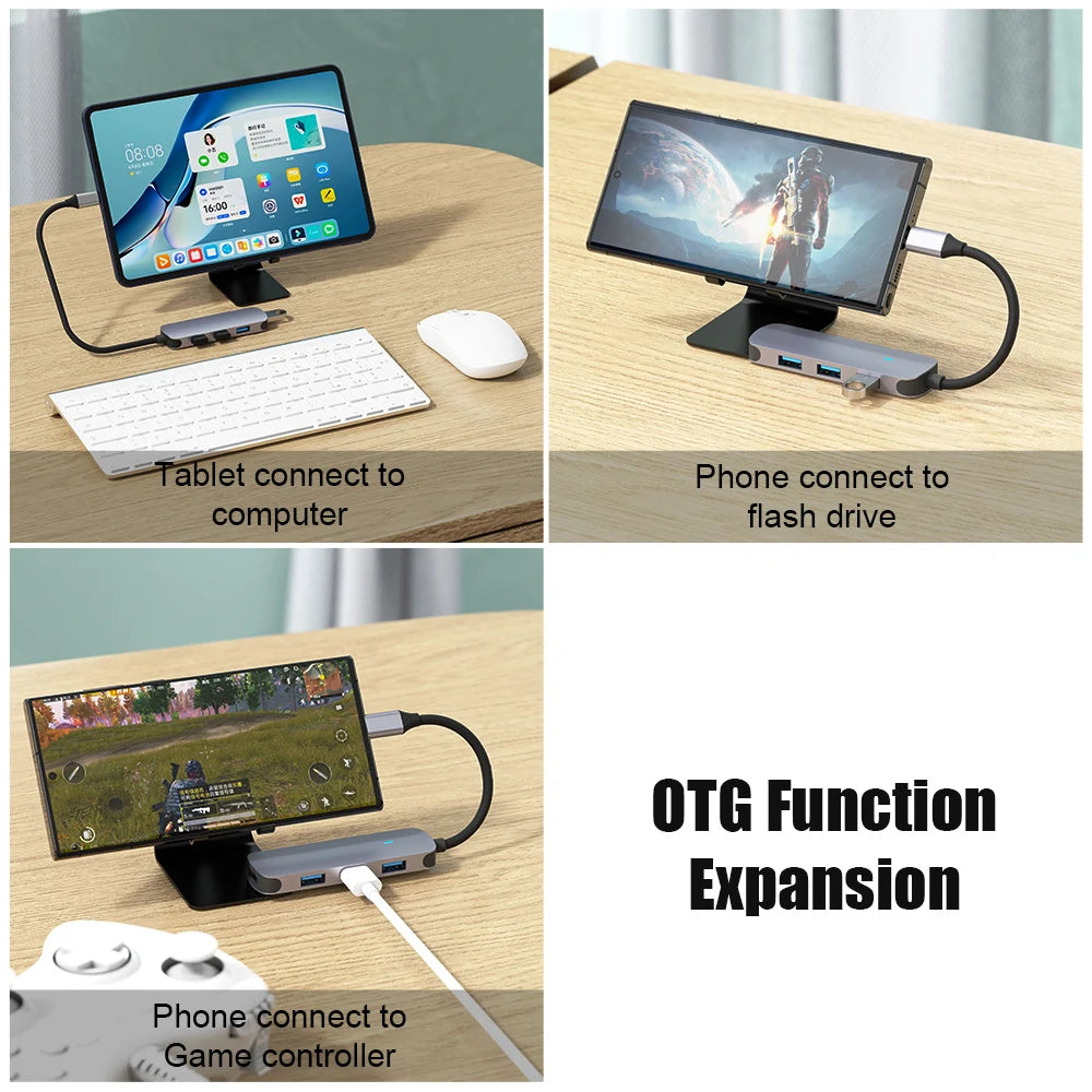 USB 3.0 4 Port OTG Adapter