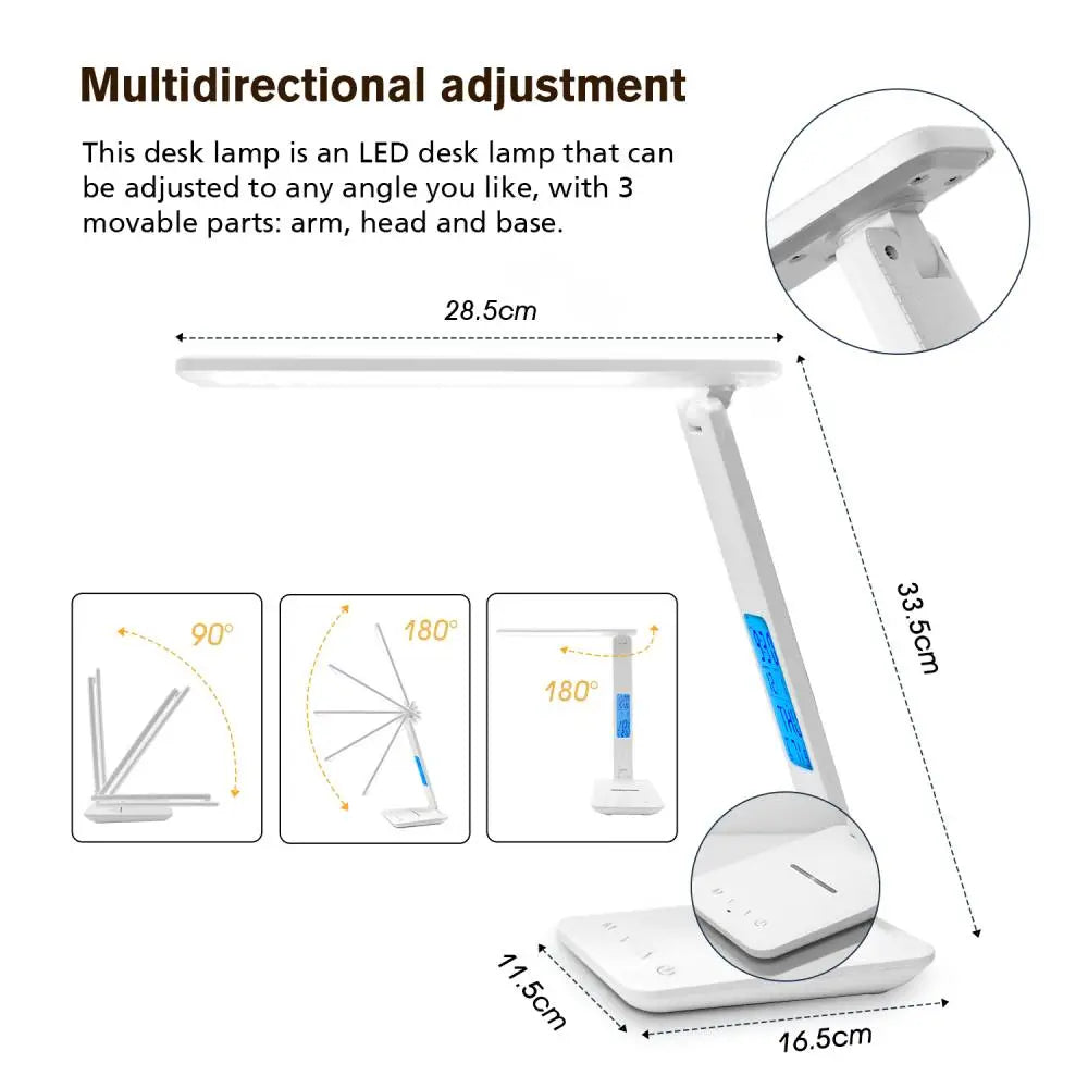 Wireless Charging LED Desk Lamp