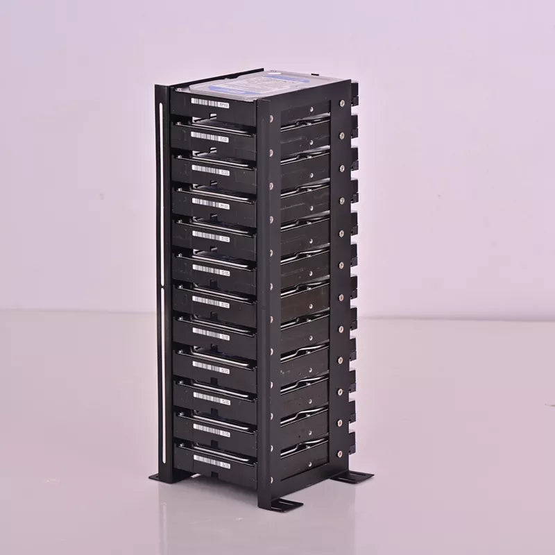 3.5-inch Metal mechanical hard disk stacking frame with bracket,