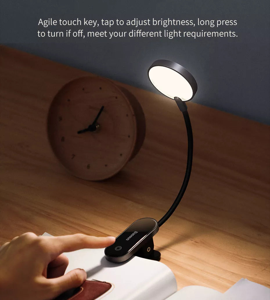 LED Clip Stepless Dimmable Wireless Lamp