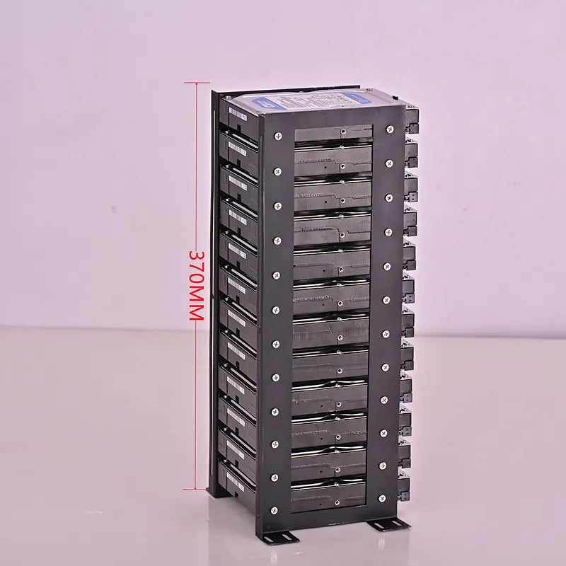 3.5-inch Metal mechanical hard disk stacking frame with bracket,