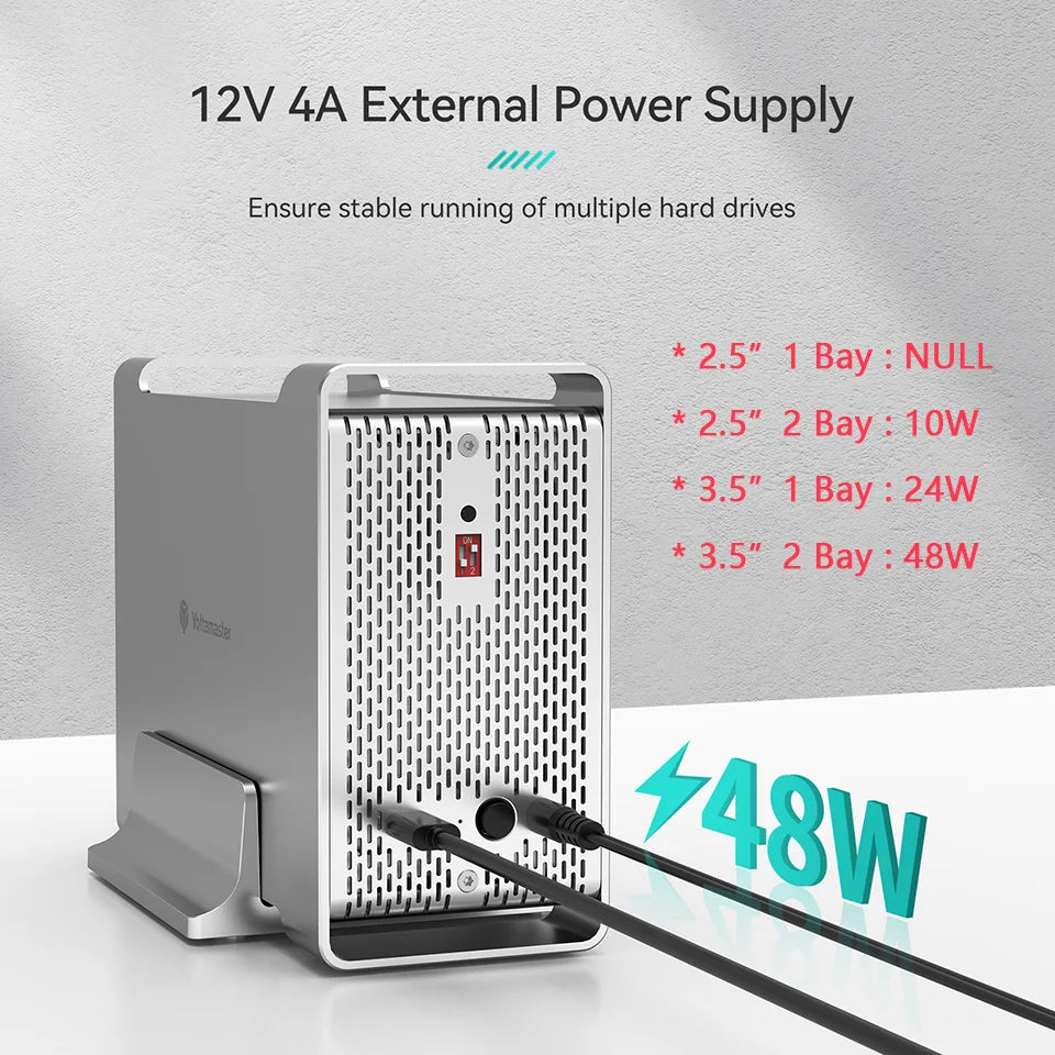 2.5" 3.5" inch RAID SSD Enclosure