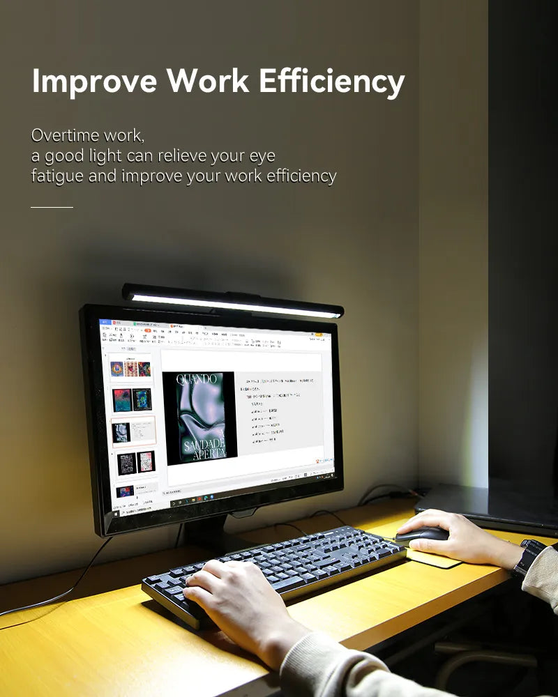 Led Monitor Light Bar Computer Desk Lamp