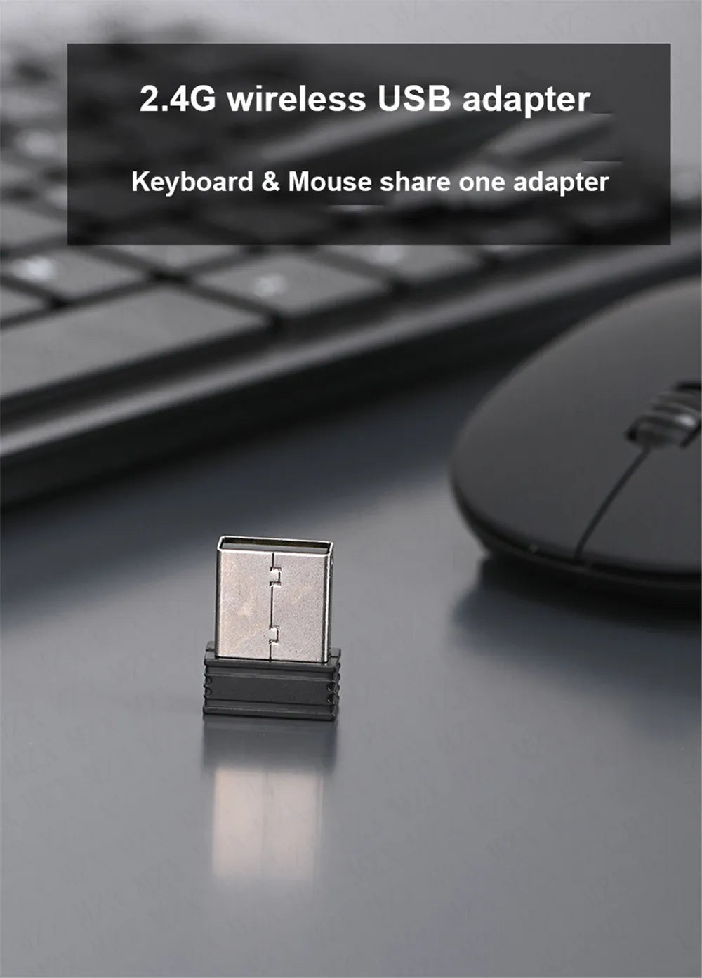 Mini 2.4G Wireless Keyboard Mouse Sets