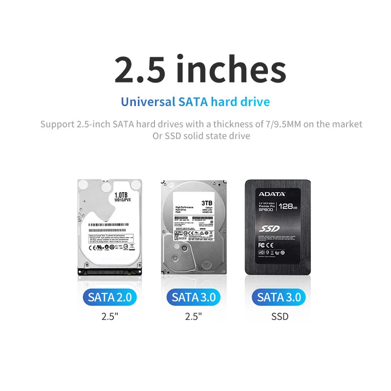 2.5 inches Hard Drive Enclosure