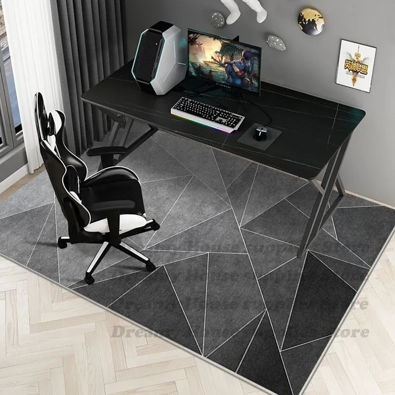 Modern Rectangular chair mat