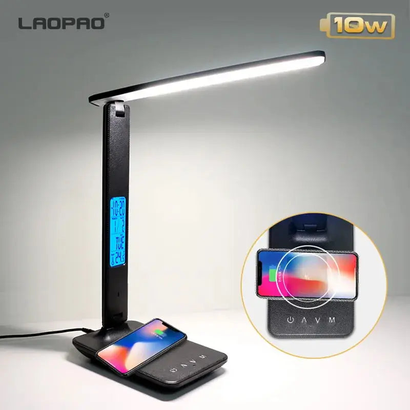 Wireless Charging LED Desk Lamp