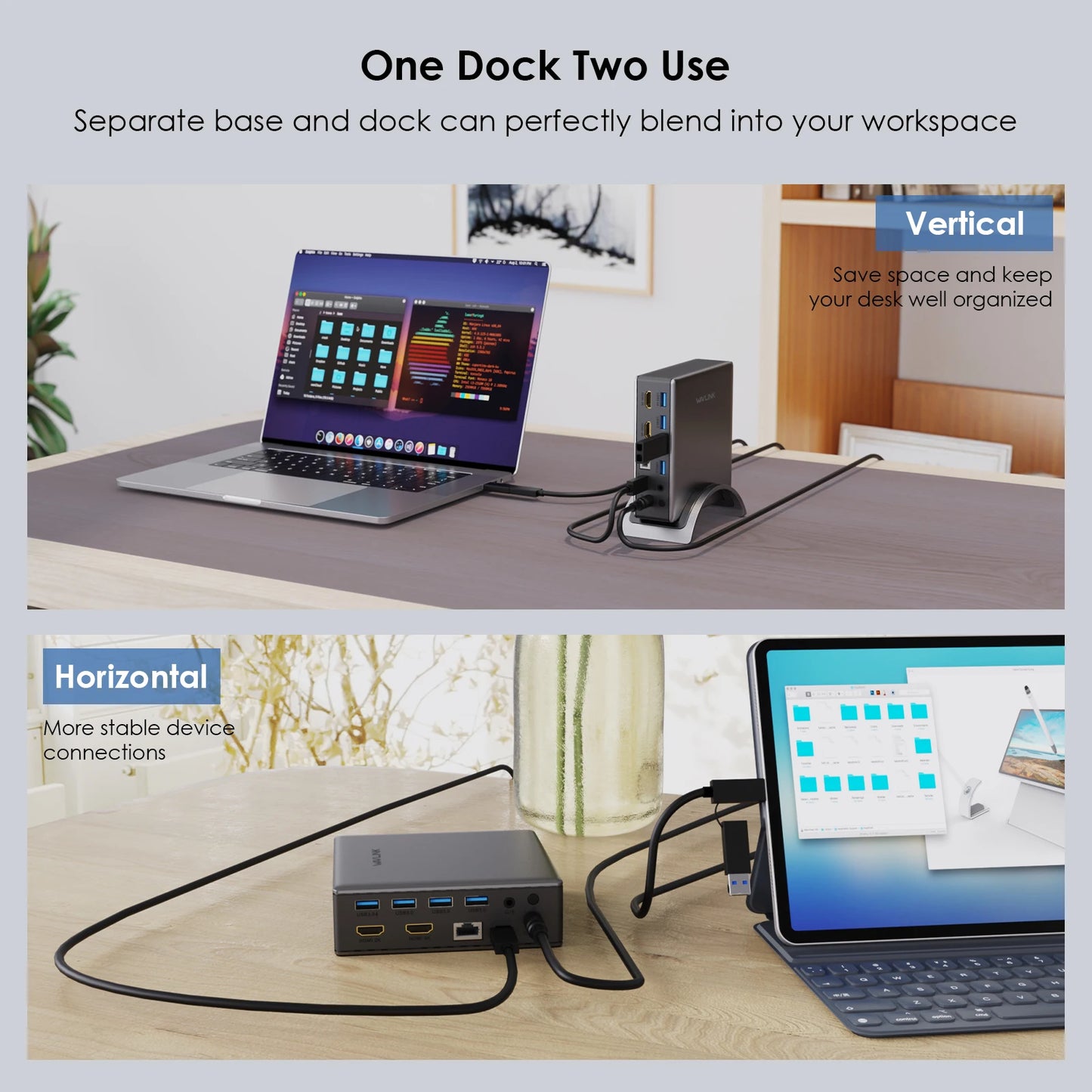 USB3.0 Universal Docking Station