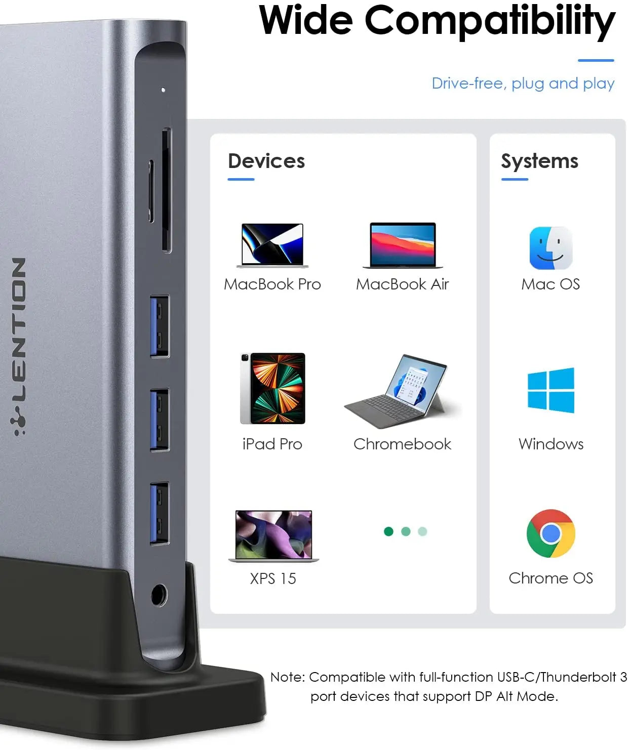 USB C HUB Docking Station