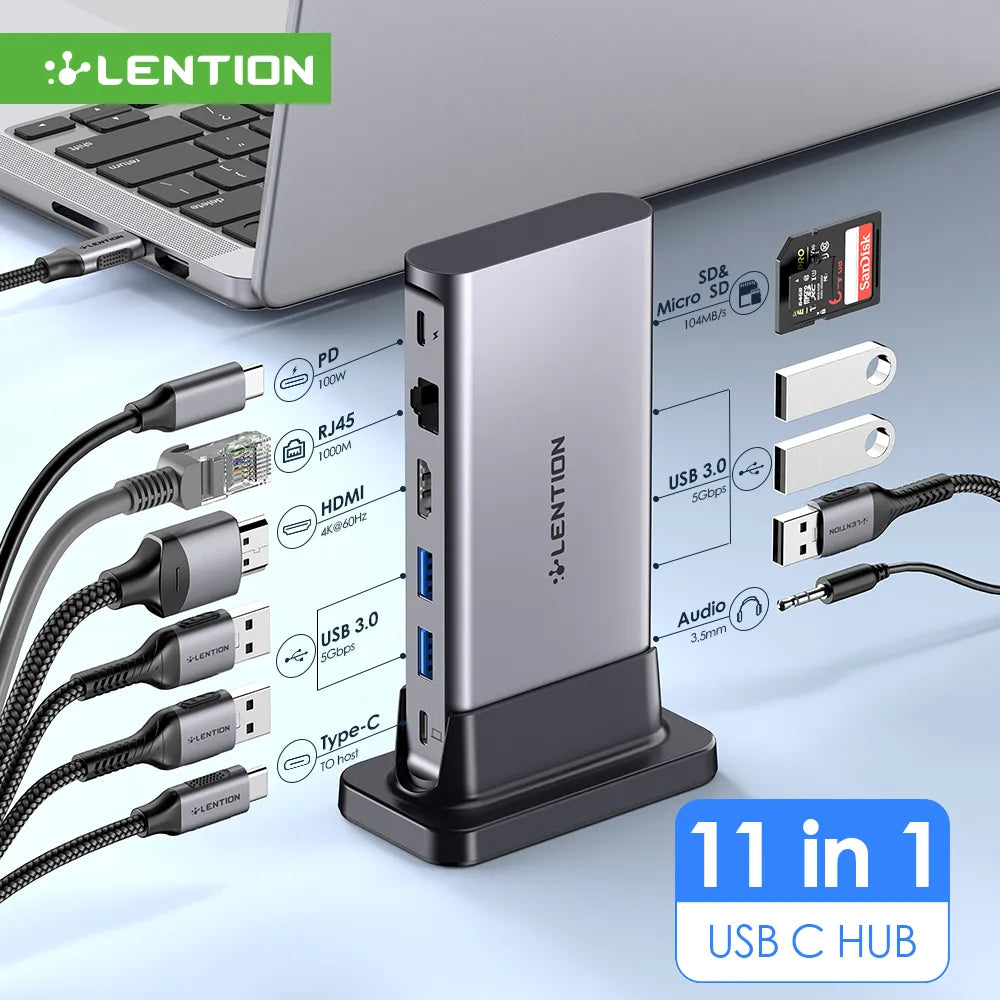 USB C HUB Docking Station