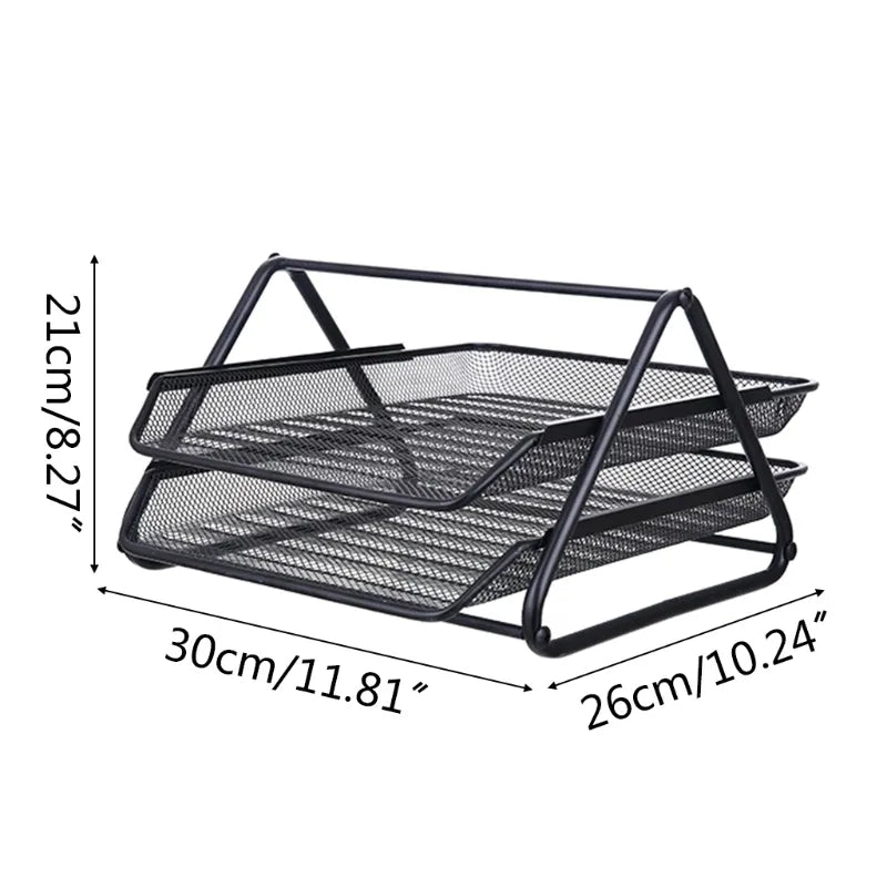 Office Desk Document File Organizer