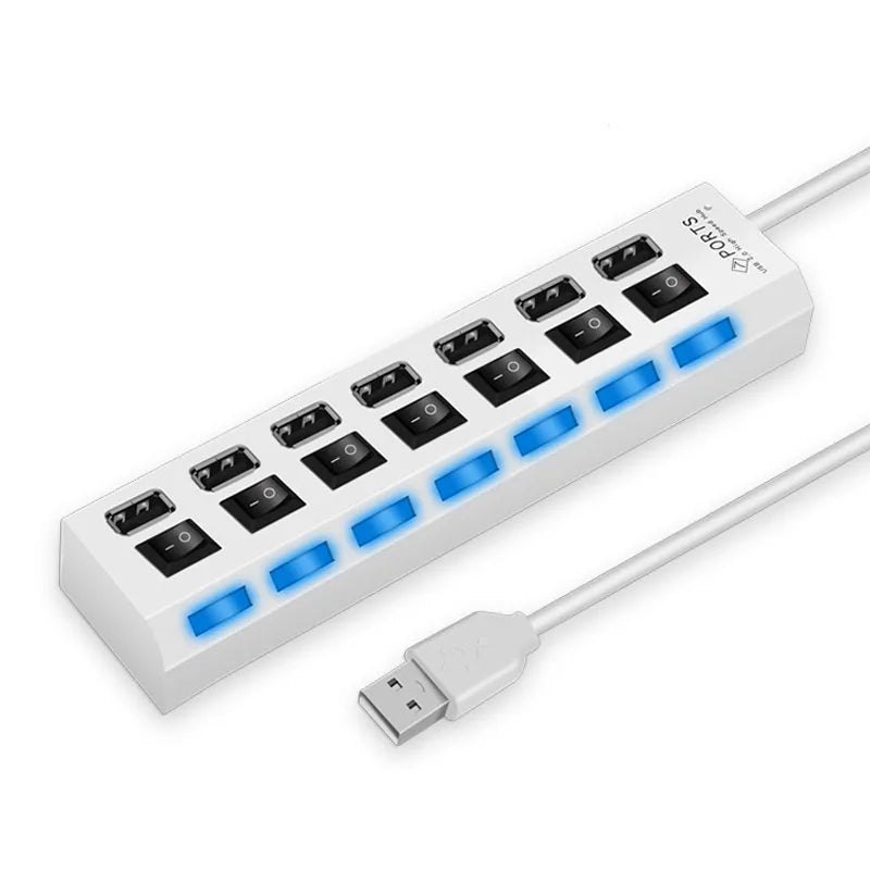 High Speed Multiport USB HUB 2.0 Adapter
