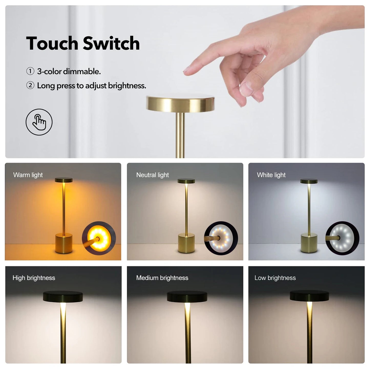 Cordless Table Lamp