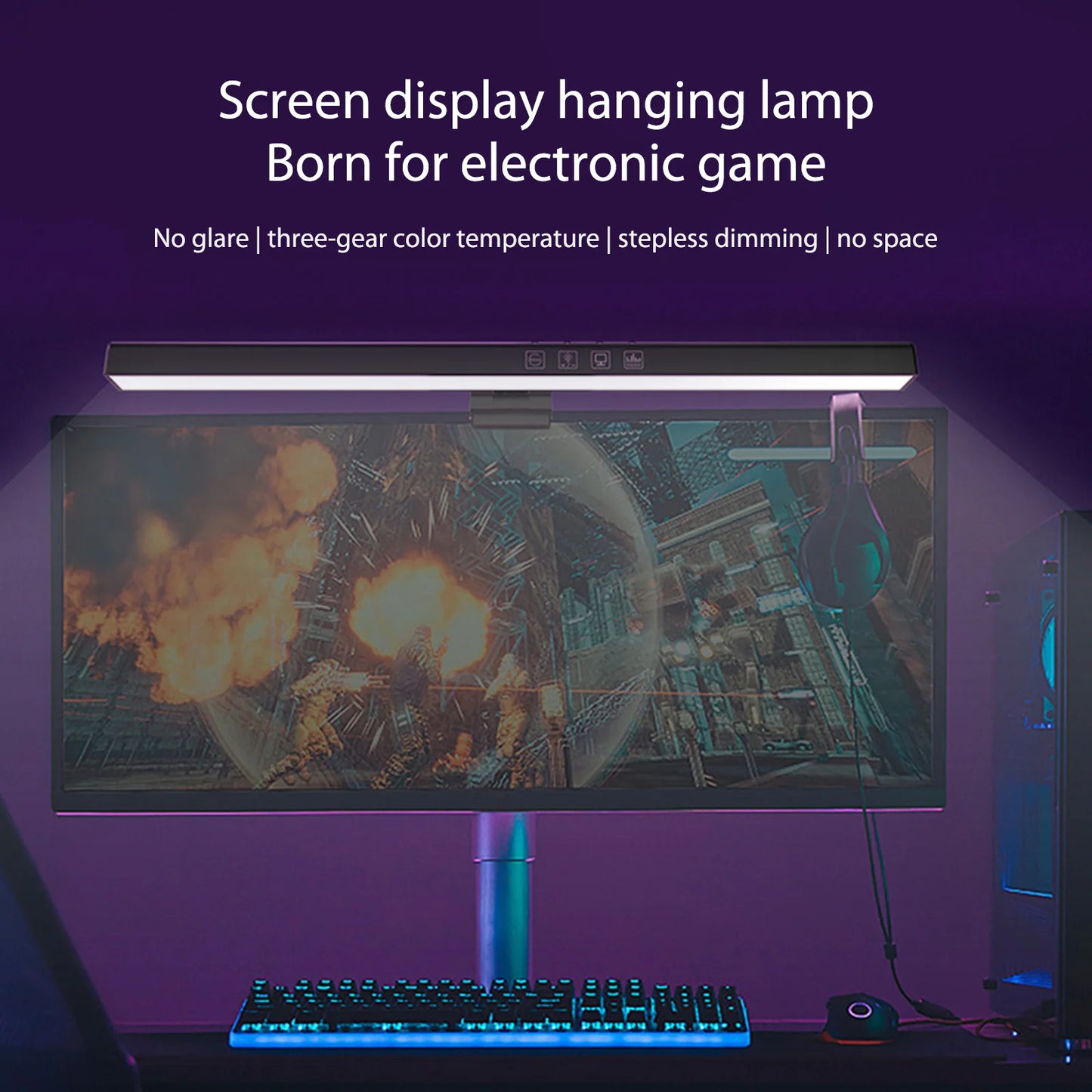 Stepless Dimming Computer Monitor Lamp Strip