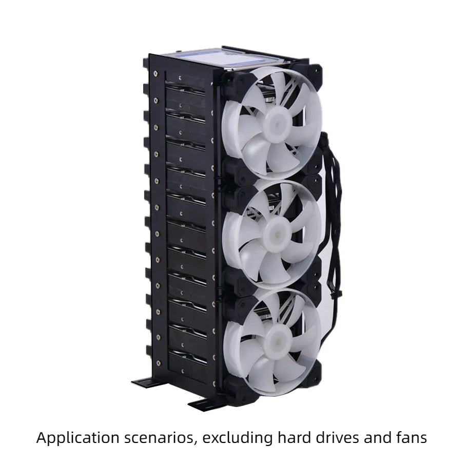 3.5-inch Metal mechanical hard disk stacking frame with bracket,