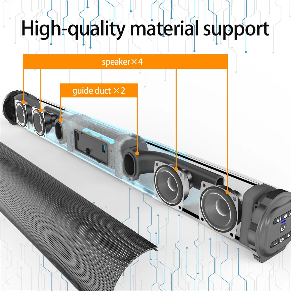 Bluetooth- Sound Bar Speaker