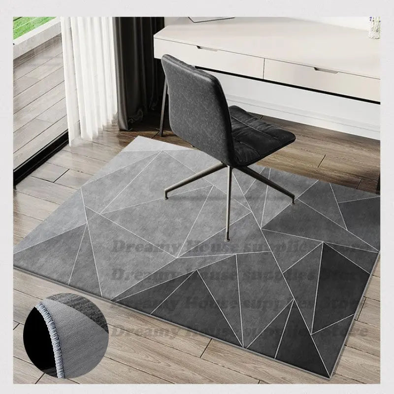 Modern Rectangular chair mat