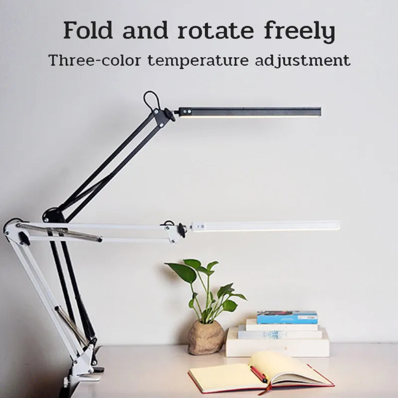 LED Desk Lamp Table Light with Clamp
