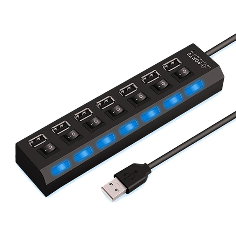 High Speed Multiport USB HUB 2.0 Adapter