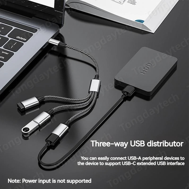 Multi USB Hub Extensions 4 Port
