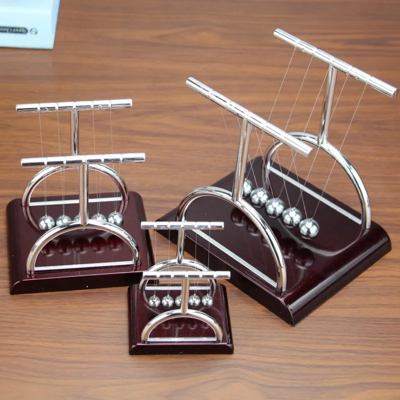 Large Size Newton's Cradle Metal Pendulum