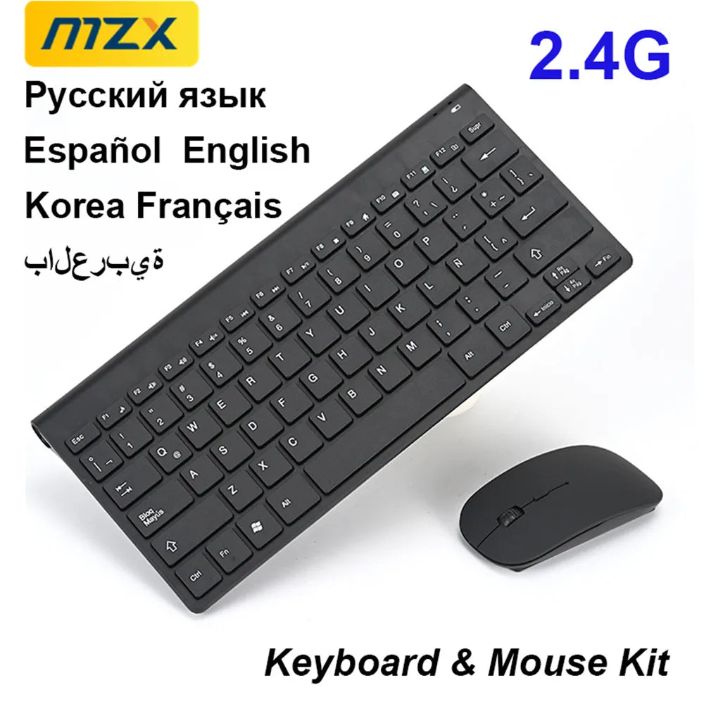 Mini 2.4G Wireless Keyboard Mouse Sets