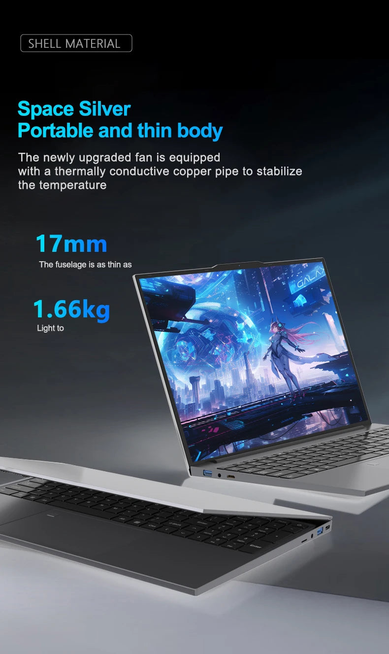Intel Core I7-6500U Windows 11 Laptop Computer  32GB RAM 2TB SSD