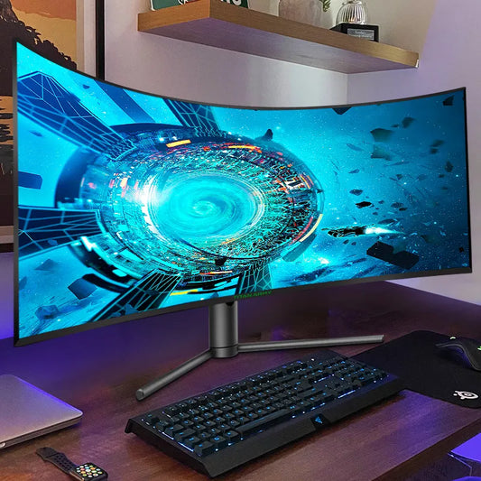 34 inch screen  WQHD curved monitor