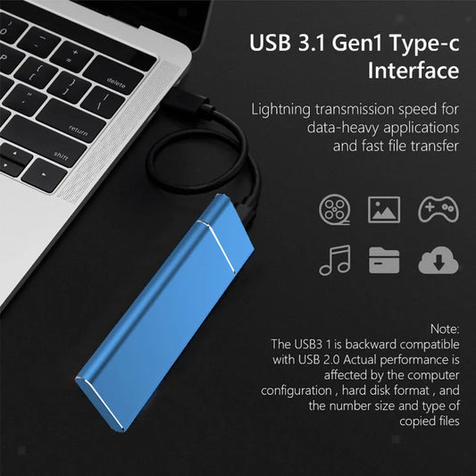 Portable External Solid State Hard Drive