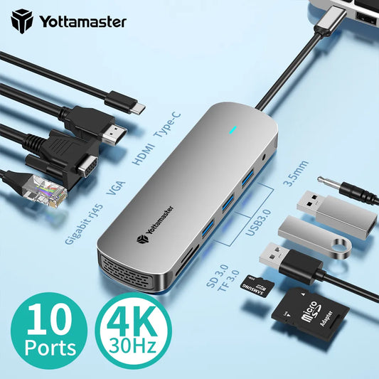 USB C HUB Type C Multifunction Dock