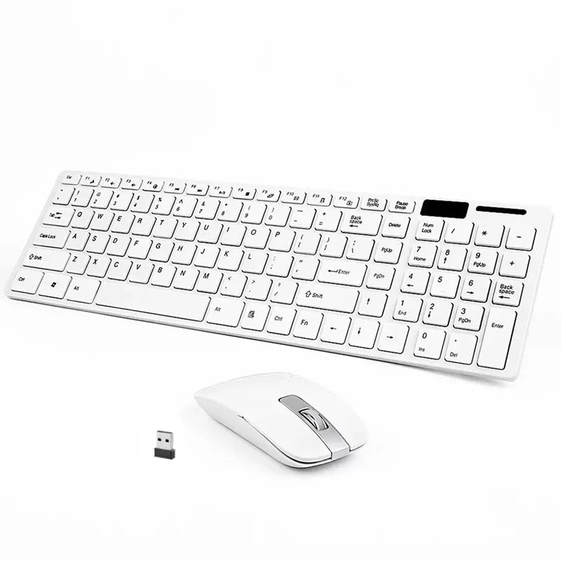 Ultra Slim USB Keyboard 2.4G Wireless Mouse Combo Set